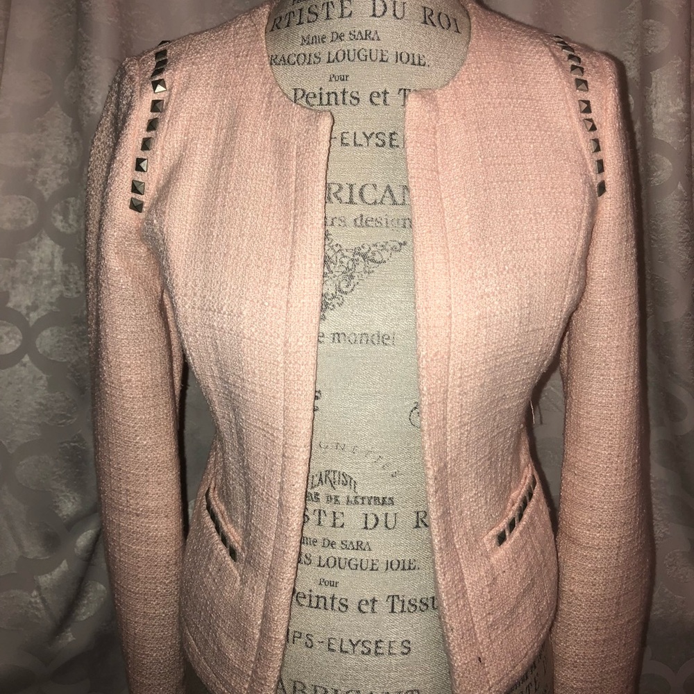 Pink blazer